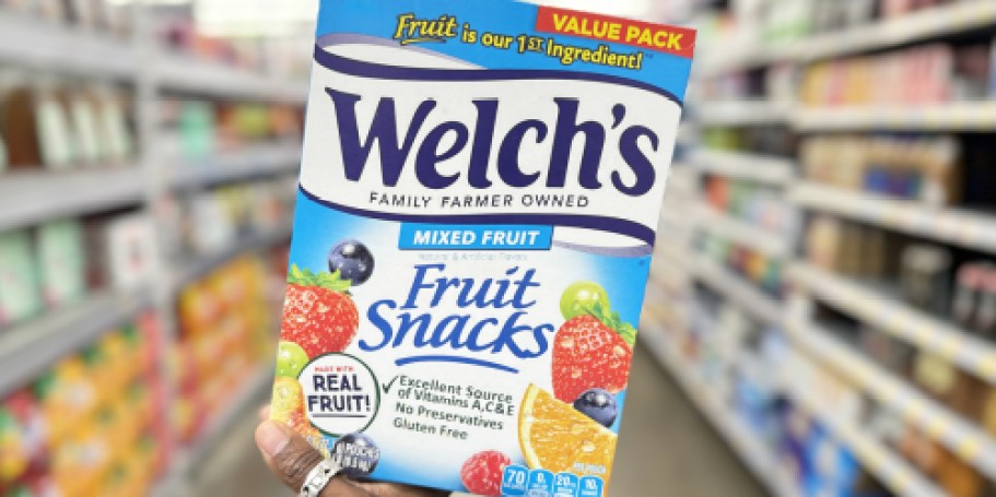 Welch’s Fruit Snacks 40-Count Just $4.67 Shipped on Amazon
