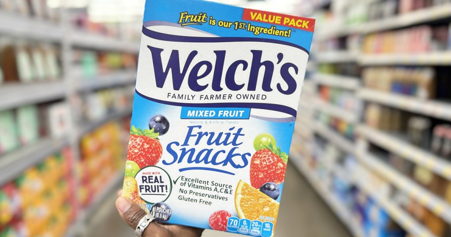 Welch’s Fruit Snacks 40-Count Just $4.67 Shipped on Amazon