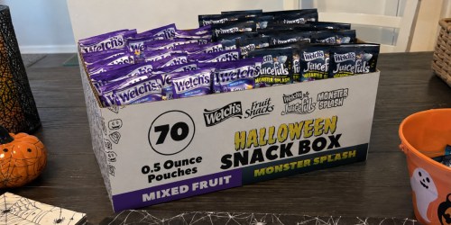 Welch’s Halloween Fruit Snacks 70-Count Variety Pack Just $16 Shipped on Amazon