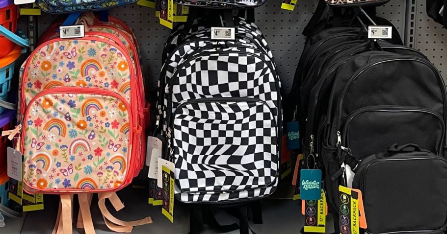 Up to 60% Off Clearance Backpacks on Walmart.com = Styles from $1.99!