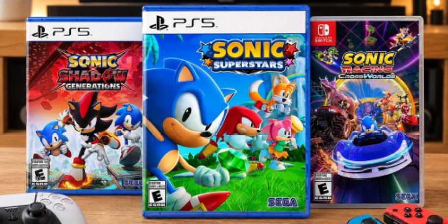 FREE Sonic Superstars PS5 Game + Free Prime Shipping for New Woot Customers