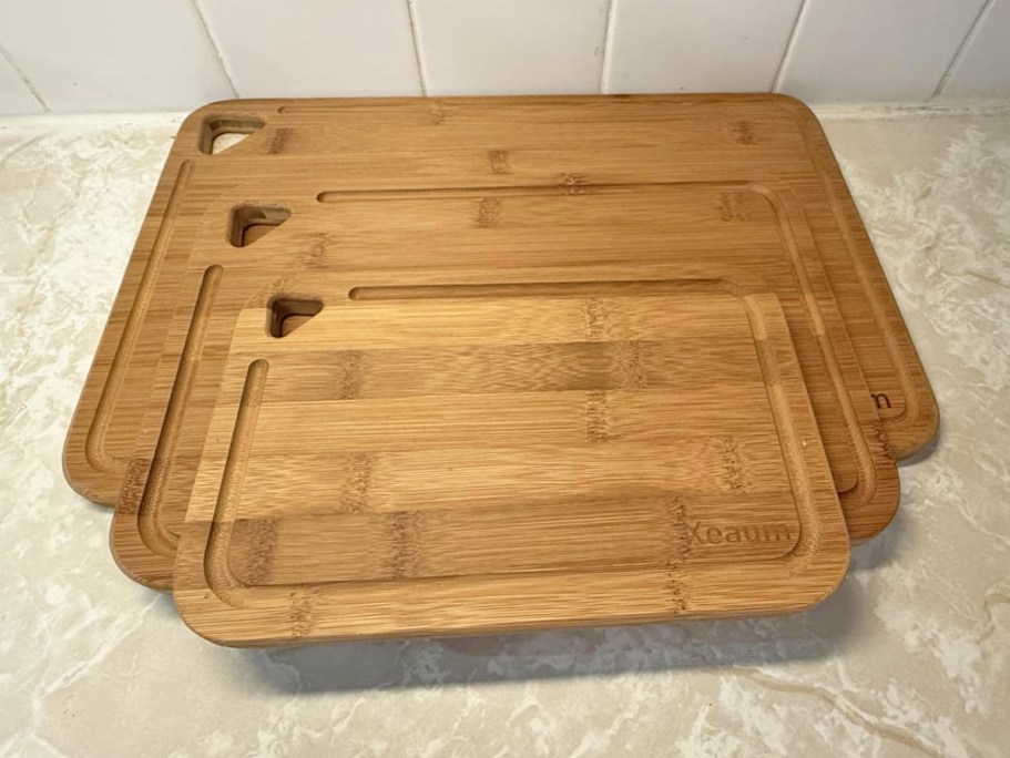 Bamboo Cutting Board 3-Pack Only $10.43 on Amazon (Reg. $26)