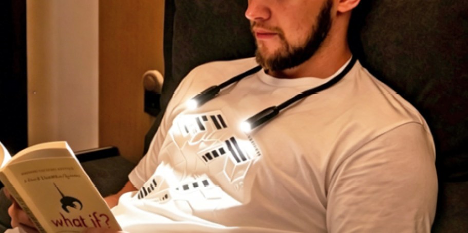 Rechargeable Neck Reading Lights from $9.99 on Amazon (Reg. $20)