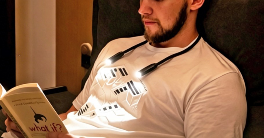 Rechargeable Neck Reading Lights from $9.99 on Amazon (Reg. $20)