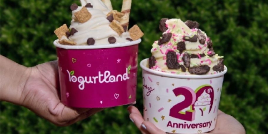 Today ONLY: Buy 1, Get 1 FREE Yogurtland Frozen Yogurt or Ice Cream