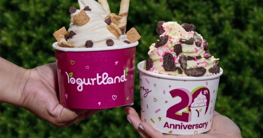 Today Only! Buy 1, Get 1 FREE Yogurtland Frozen Yogurt or Ice Cream
