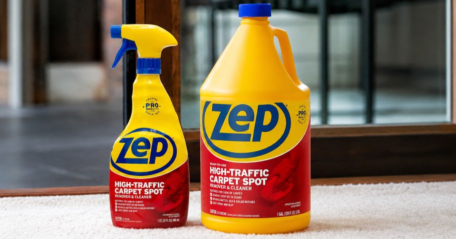 ZEP Carpet Cleaner 1-Gallon Bottle Just $8.74 Shipped on HomeDepot.com