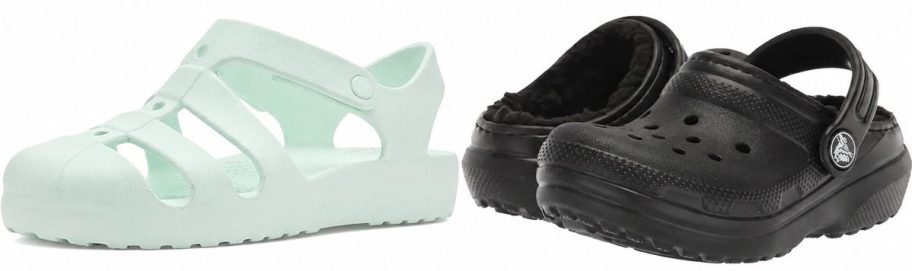 Zappos Crocs Fisherman Sandals and Lined Clogs