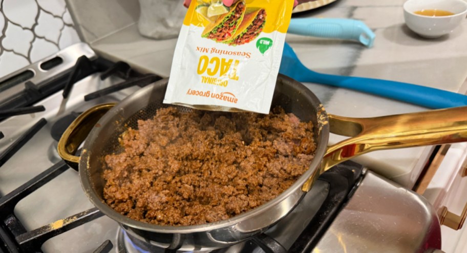 amazon taco seasoning with ground beef