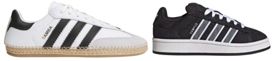 black and white adidas Clot Samba by Edison Chen Shoes and Kids' Campus OOS Shoes