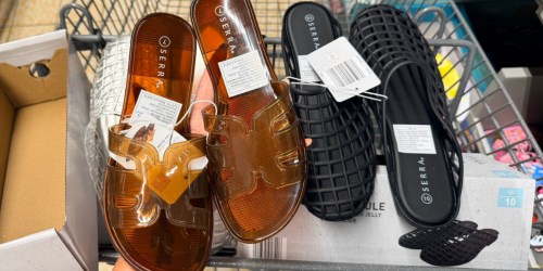 RUN to ALDI – These Jelly Shoes Are Only $6.99!