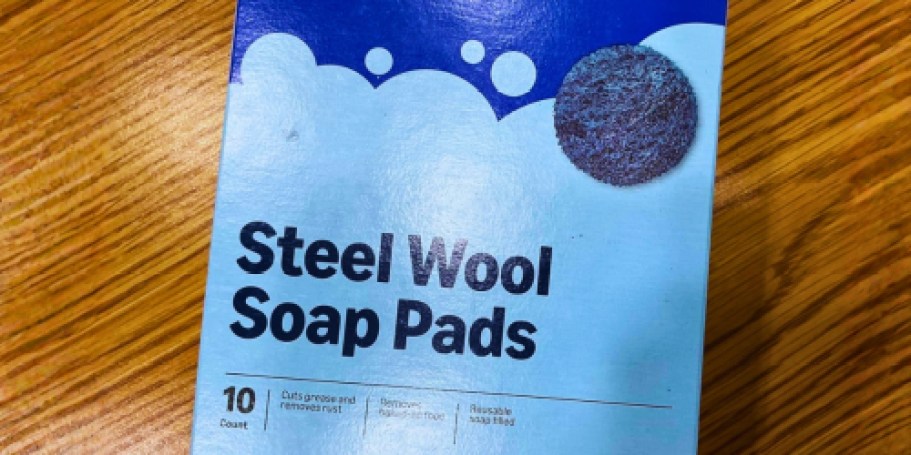 Amazon Basics Steel Wool Soap Pads 10-Pack Just $1.70 Shipped (Reg. $5)
