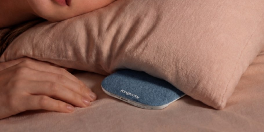 Ditch the Earbuds at Bedtime! Under-Pillow Bluetooth Speaker Just $13.49 on Amazon (Reg. $36)