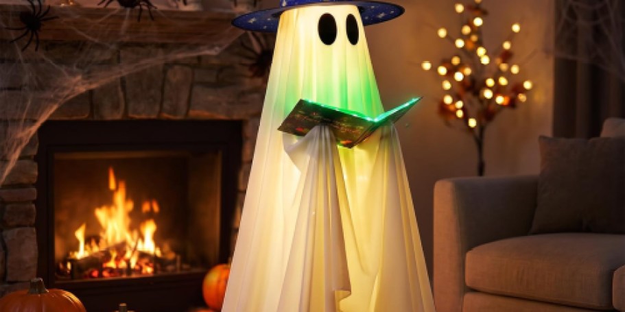 4-Foot Lighted Ghost Just $28.99 Shipped on Amazon (Reg. $47)