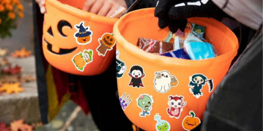 Vinyl Halloween Stickers 100-Count Just $2.39 on Amazon | Fun for Trick-or-Treating!