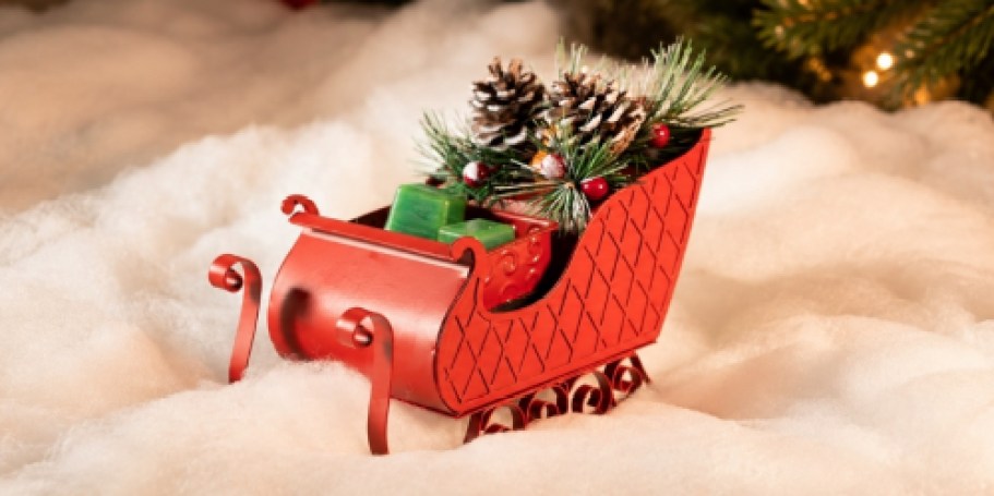 Scentsationals Santa’s Sleigh Wax Warmer Just $12.99 on Amazon (Reg. $26)