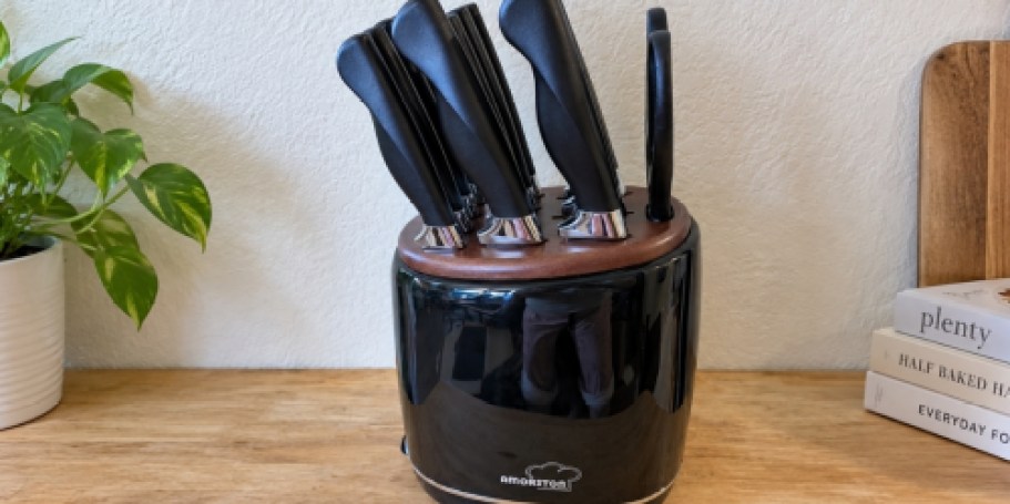 Kitchen Knife 14-Piece Set Just $22.99 Shipped on Amazon (Reg. $46)