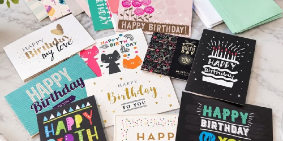 Birthday Cards 20-Pack Just $5.85 on Amazon – Way Cheaper Than Buying One!