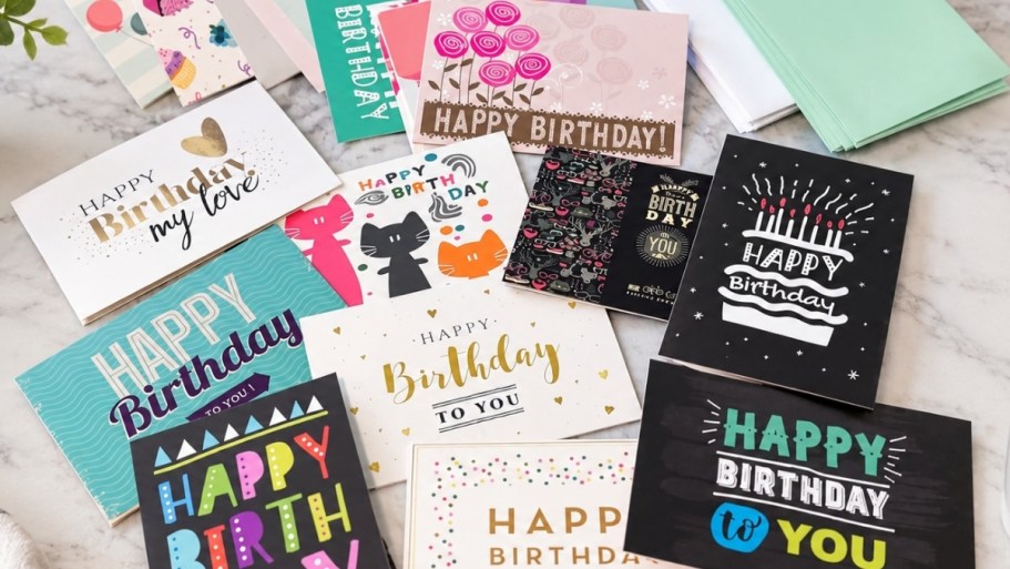 Birthday Cards 20-Pack Just $5.85 on Amazon – Way Cheaper Than Buying One!