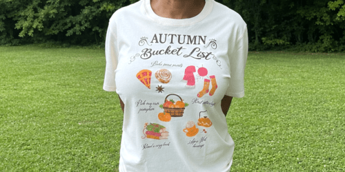 Women’s Halloween & Fall Graphic Tees Just $9.97 at Sam’s Club
