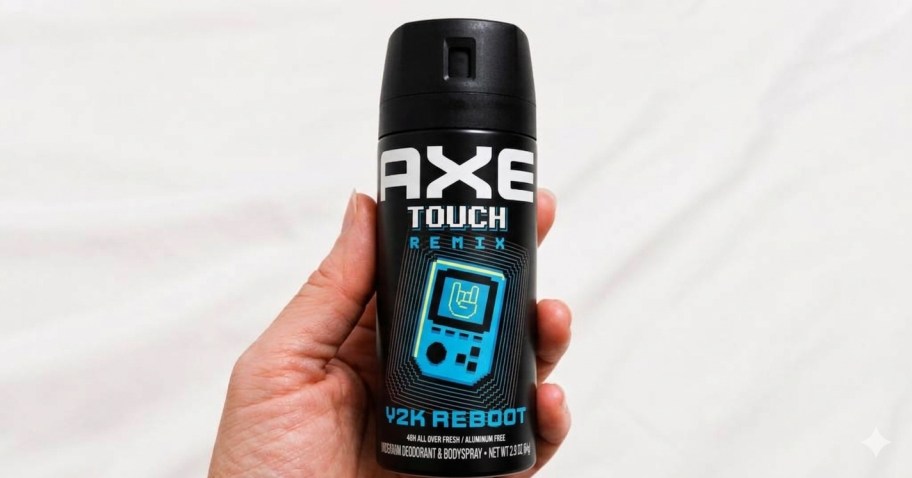 AXE Y2K Reboot Deodorant Body Spray Just $1.98 After Walmart Cash
