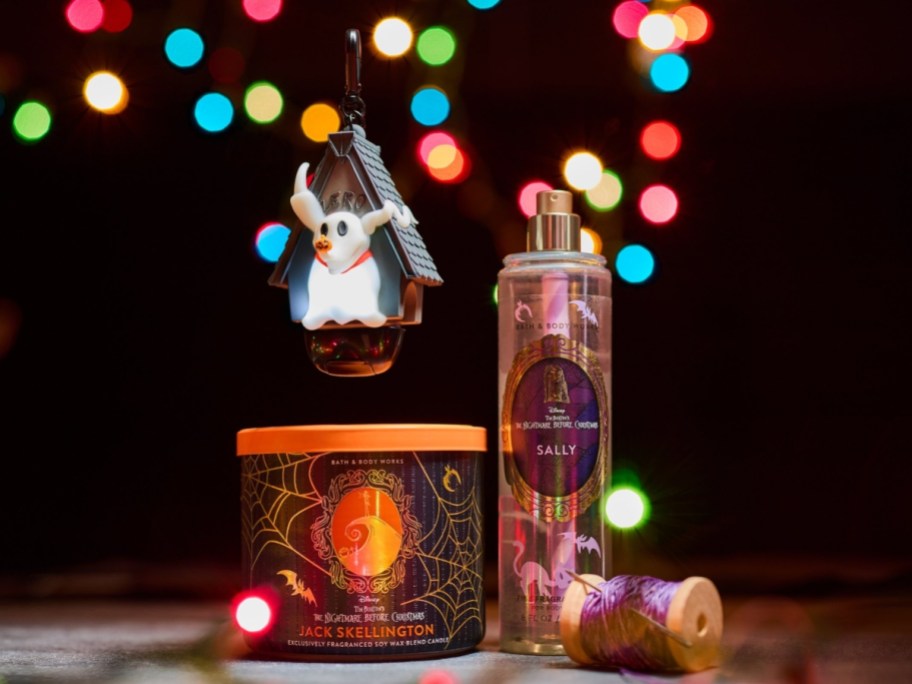Nightmare Before Christmas candle and body spray