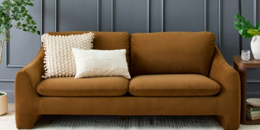 Walmart Just Marked Down This Velvet Sofa (+ More Furniture Clearance Deals!)