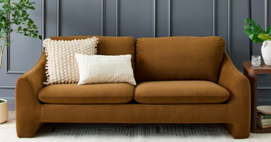 Walmart Just Marked Down This Velvet Sofa (+ More Furniture Clearance Deals!)