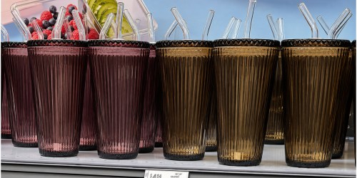 NEW Better Homes & Gardens Vintage Glass Tumblers Under $5