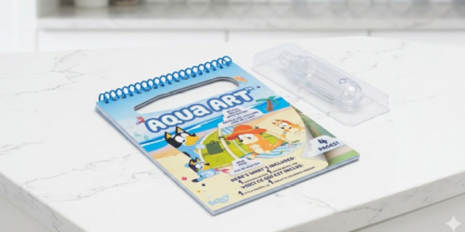 Bluey Aqua Art Set $2.99 on