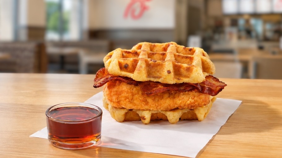 NEW Chick-fil-A Chicken & Waffles Sandwiches Available 8/24