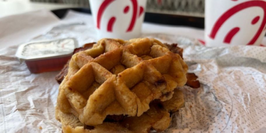 *NEW* Chick-fil-A Chicken & Waffle Sandwiches Available NOW