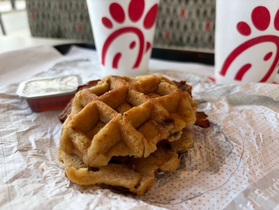 *NEW* Chick-fil-A Chicken & Waffle Sandwiches Available NOW