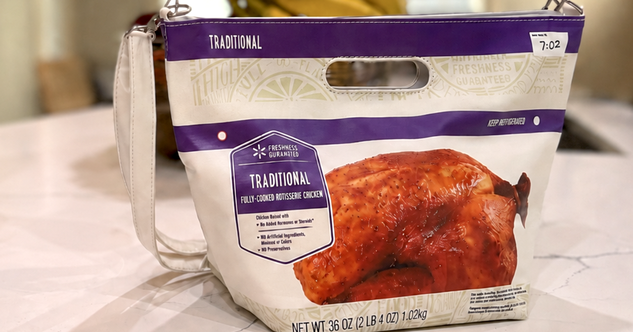 Ever Dreamt of a Rotisserie Chicken Purse? Walmart Has You Covered for $5.97!