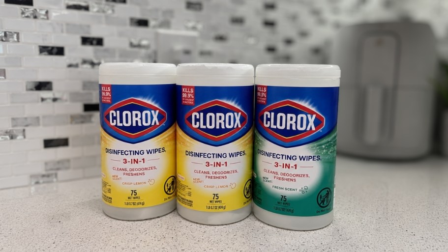 Clorox Disinfecting Wipes 3-Pack Just $9.72 Shipped on Amazon