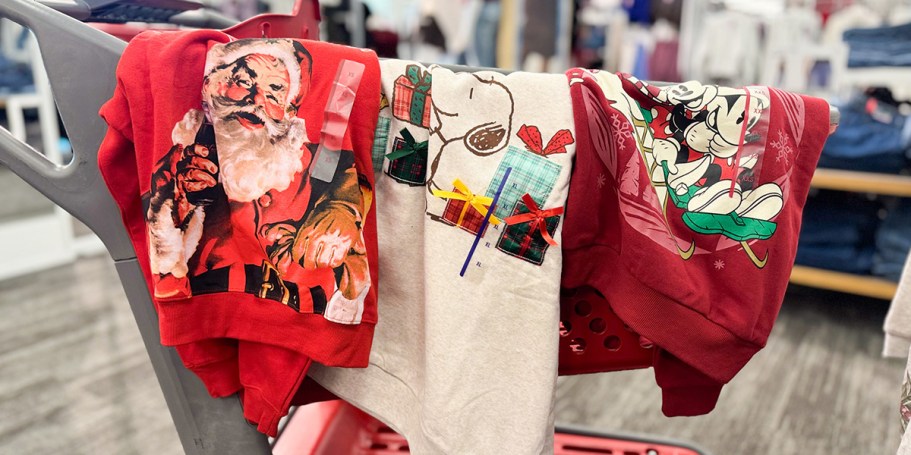 New Target Women’s Holiday Sweatshirts Just $25