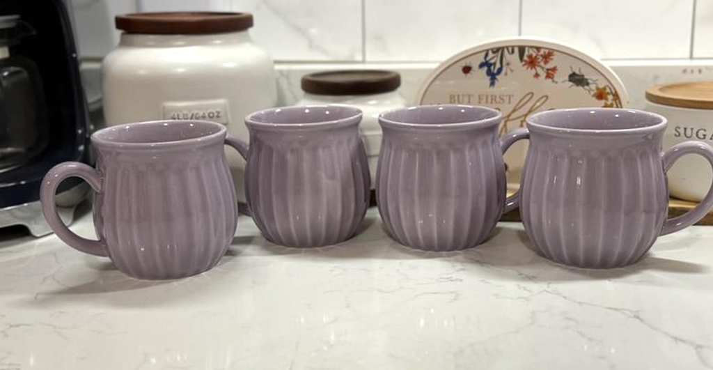 Coffee mugs 4 pack 