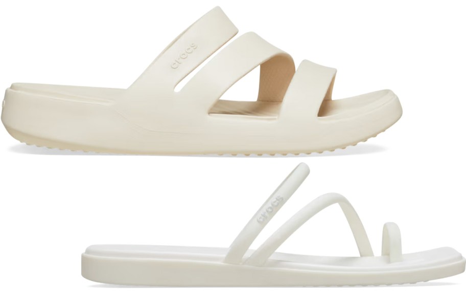 crocs slides and sandal 