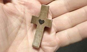 Wooden Fidget Cross Only $3.44 on Amazon