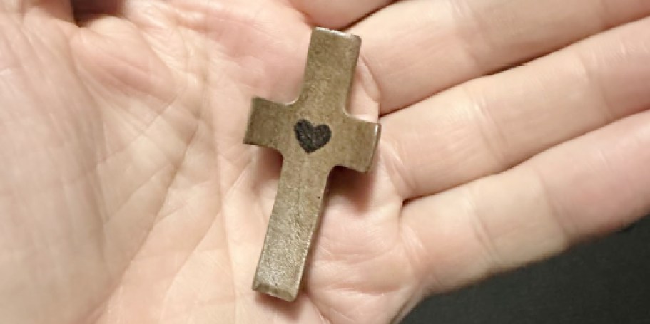 Wooden Fidget Cross Only $3.44 on Amazon