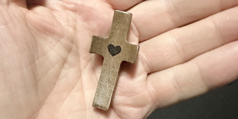 Wooden Fidget Cross Only $3.44 on Amazon