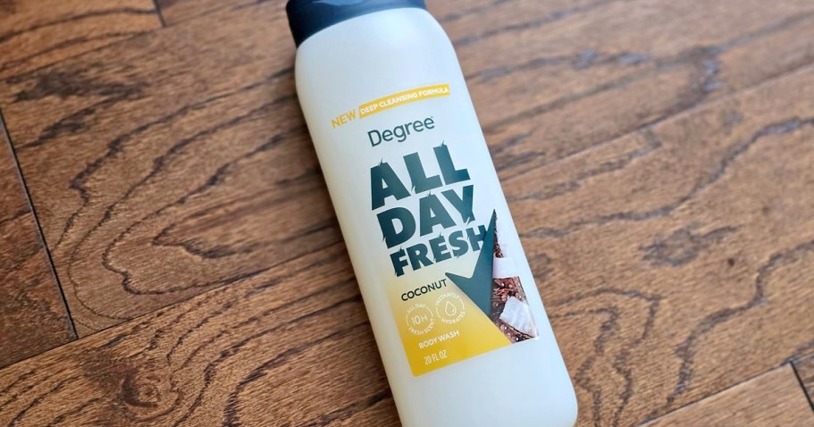 Degree 20oz Body Wash Just $2 Shipped on Amazon
