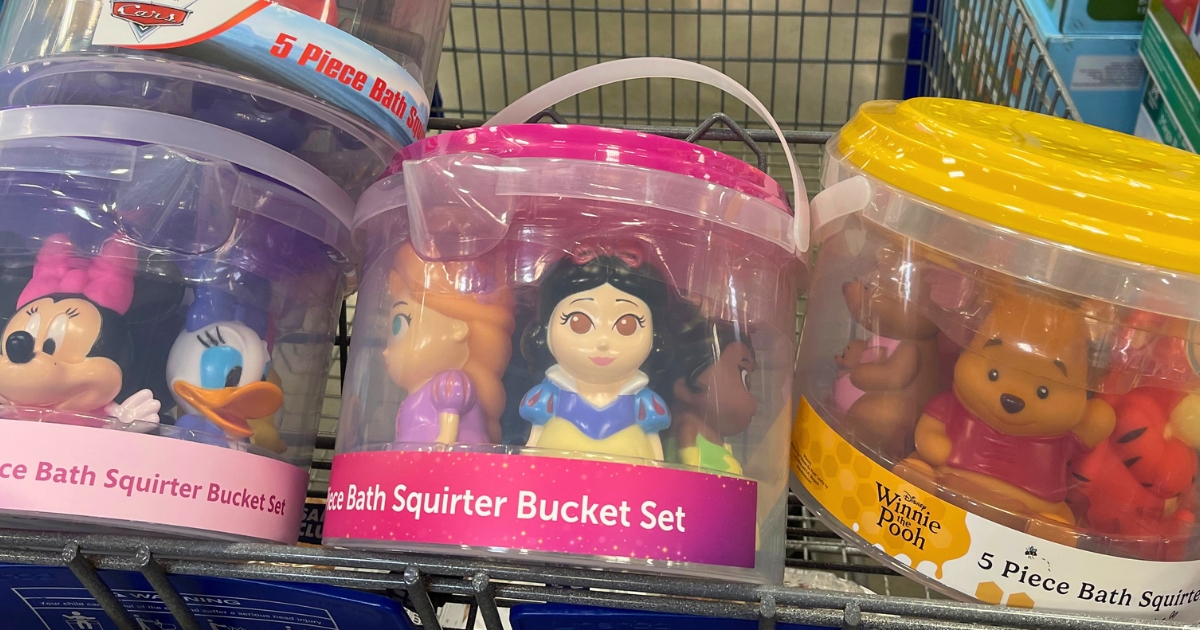 Adorable Disney Bath Squirter Toy Sets from $13.91 on SamsClub.com