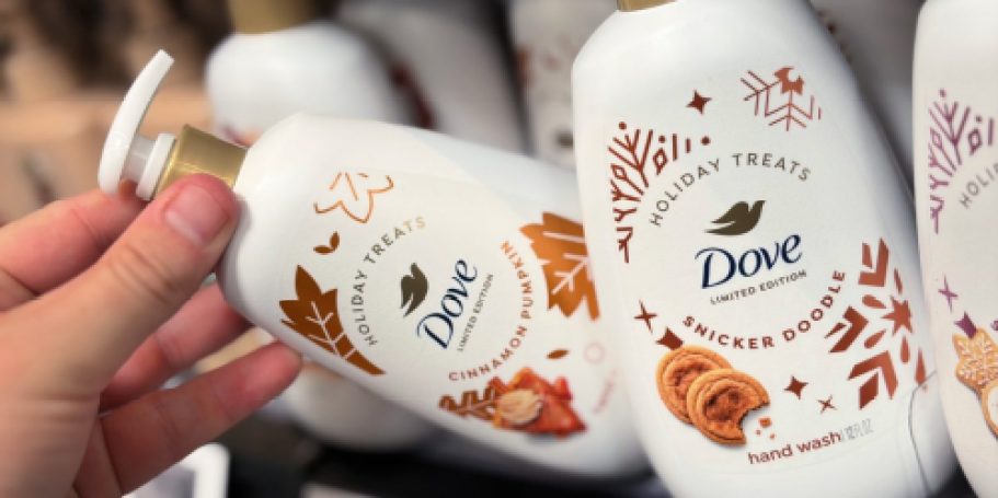 Dove Holiday Treats Liquid Hand Wash from $1.85 Each After Walmart Cash