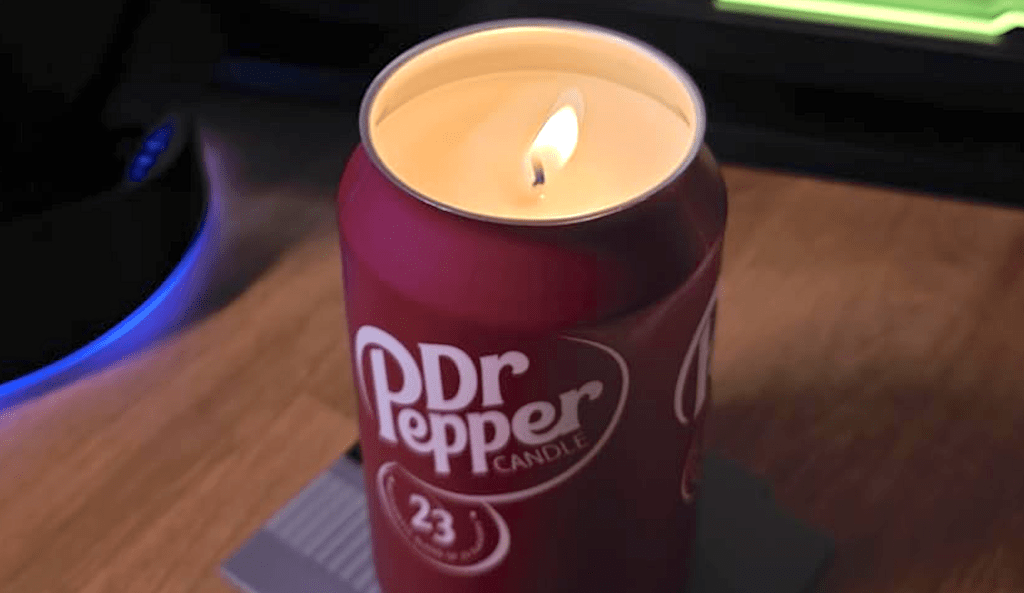 Dr. pepper candle 