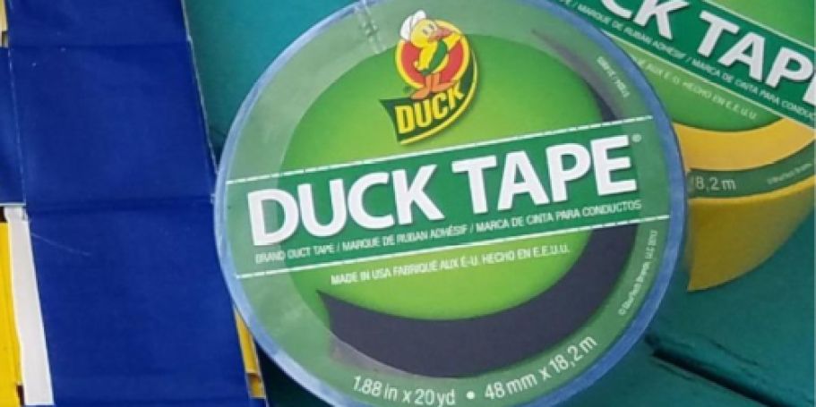 Duck Color Duct Tape Only $3.50 on Amazon (Regularly $6)