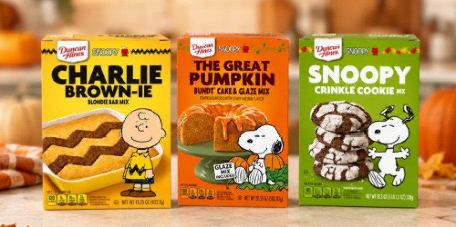 NEW Duncan Hines Peanuts Baking Treats from $1.96 on Walmart.com