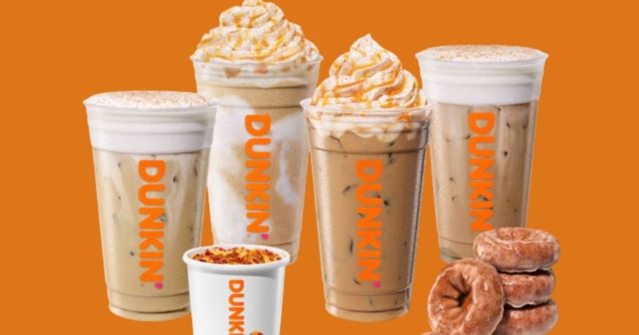 The Dunkin’ Fall Menu Is Here (Pumpkin Is Back & We Can’t Wait To Try Tiramisu!)