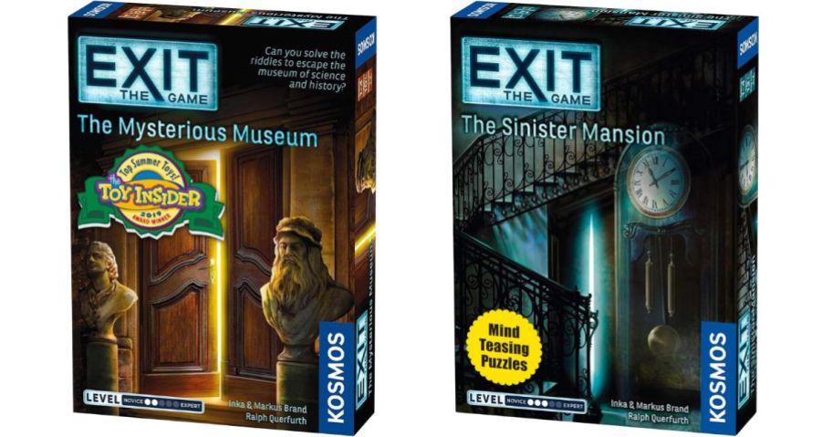 exit the game the mysterious museum and the sinister mansion