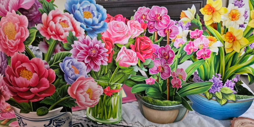 Flower Arrangement Pop-Up Card Just $4.79 on Amazon